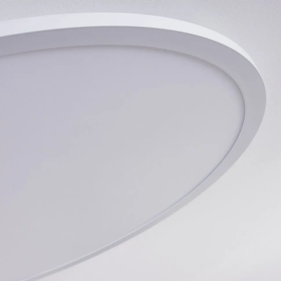Panneau Led Sani Blanc, 1 Lumiere, Telecommandes