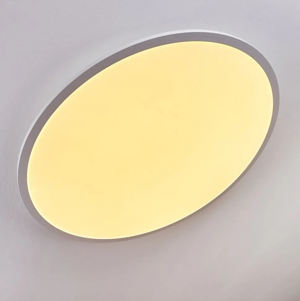 Panneau Led Sani Blanc, 1 Lumiere, Telecommandes