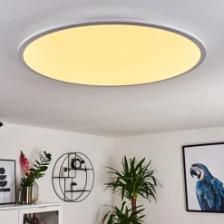 Panneau Led Sani Blanc, 1 Lumiere, Telecommandes