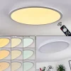 Panneau Led Sani Blanc, 1 Lumiere, Telecommandes