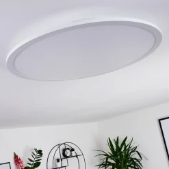 Panneau Led Sani Blanc, 1 Lumiere, Telecommandes