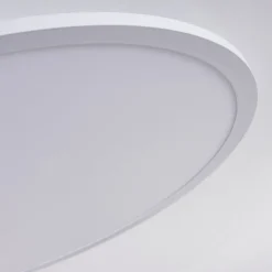 Panneau Led Sani Blanc, 1 Lumiere, Telecommandes