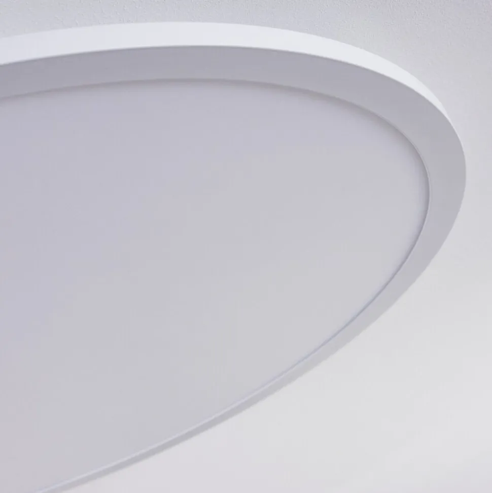 Panneau Led Sani Blanc, 1 Lumiere, Telecommandes