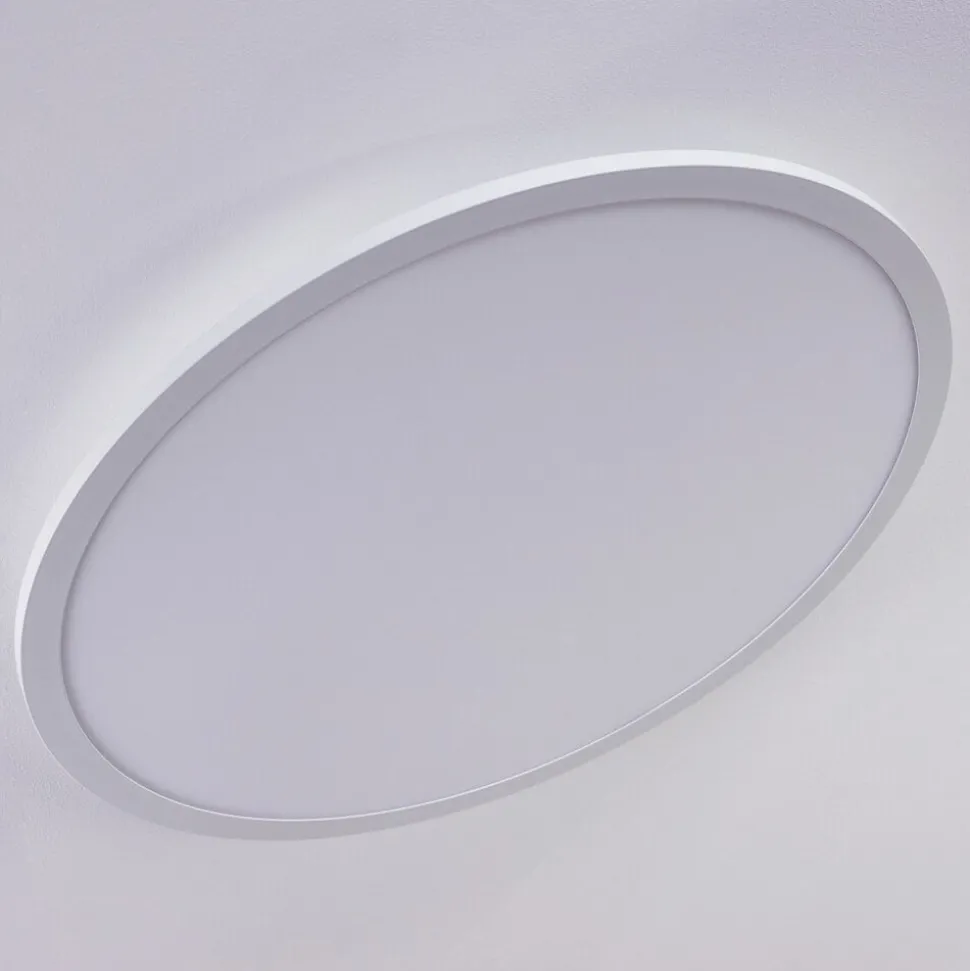 Panneau Led Sani Blanc, 1 Lumiere, Telecommandes