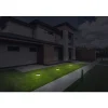 Pique De Terre Globo Solar Led Noir, 1 Lumiere