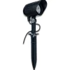 Pique De Terre Lcd Wiesloch Led Noir, 1 Lumiere