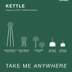 Pique De Terre Nordlux Kettle Noir