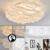 Plafonnier Adegoiva Led Blanc, 1 Lumiere