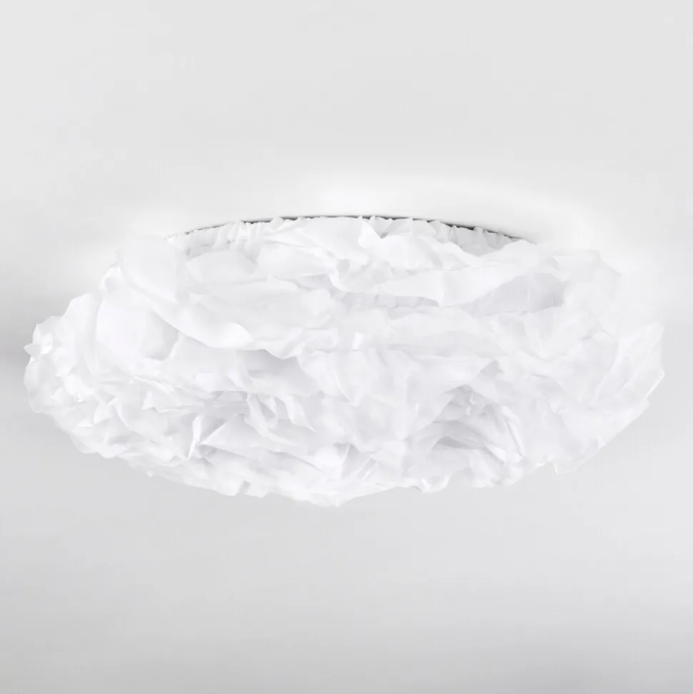 Plafonnier Adegoiva Led Blanc, 1 Lumiere