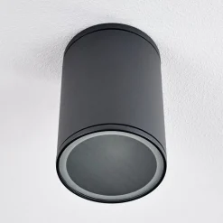 Plafonnier Agua Noir, 1 Lumiere