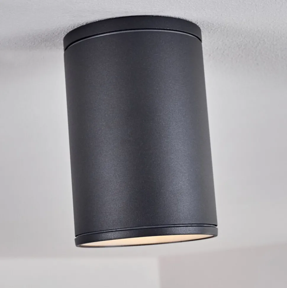 Plafonnier Agua Noir, 1 Lumiere