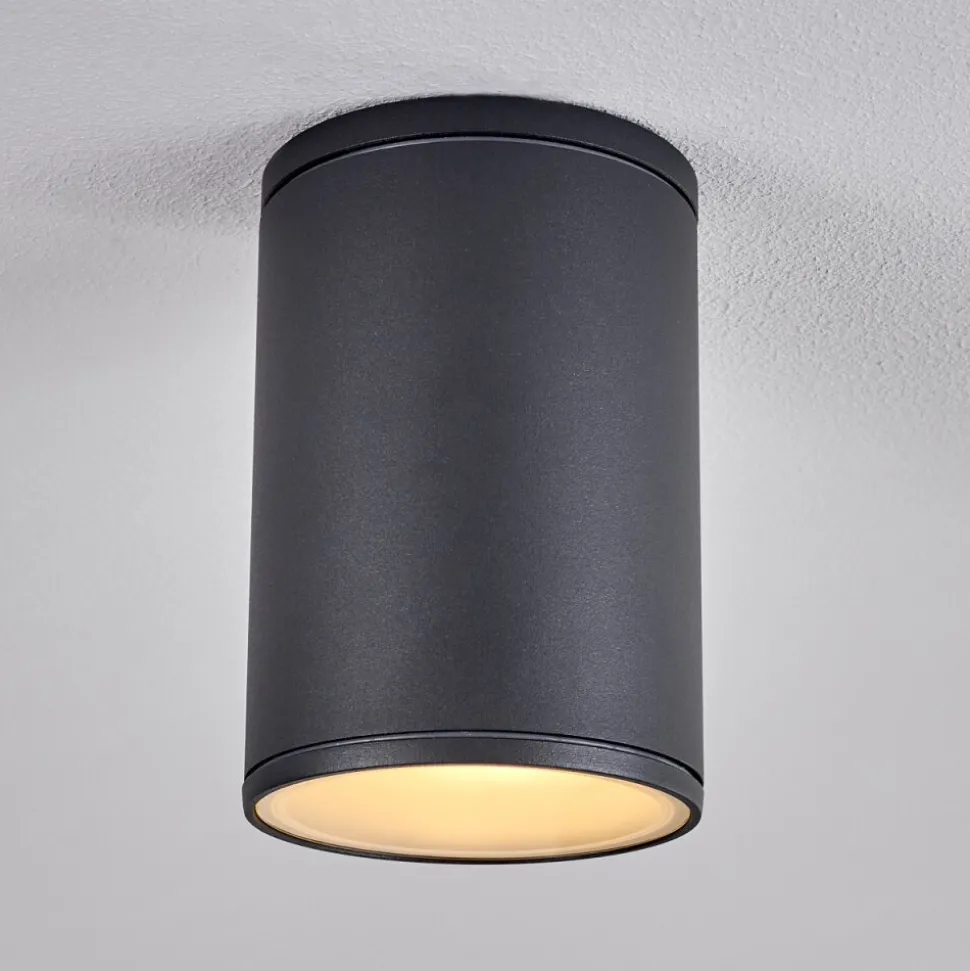 Plafonnier Agua Noir, 1 Lumiere