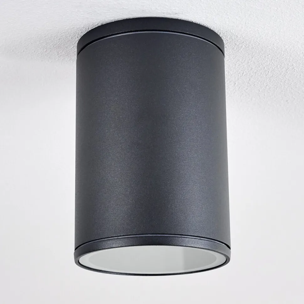 Plafonnier Agua Noir, 1 Lumiere
