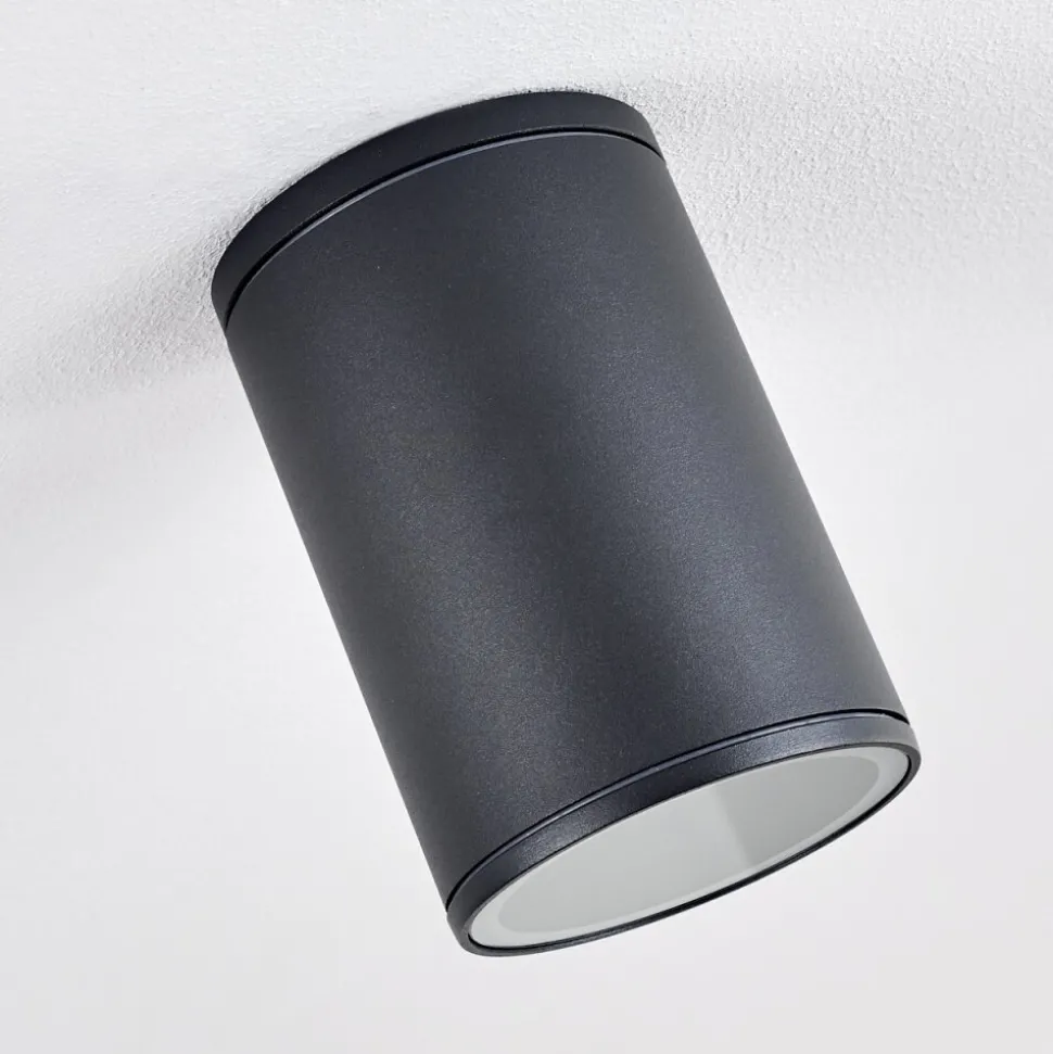 Plafonnier Agua Noir, 1 Lumiere