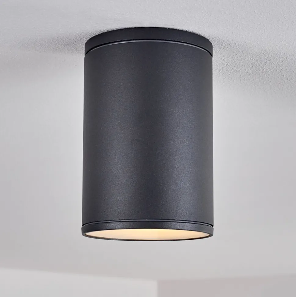 Plafonnier Agua Noir, 1 Lumiere