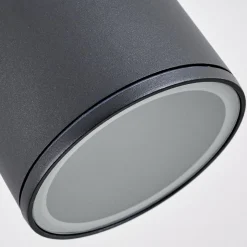 Plafonnier Agua Noir, 1 Lumiere