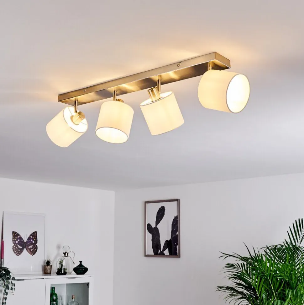 Plafonnier Alsen Nickel Mat, 4 Lumieres