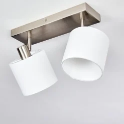 Plafonnier Alsen Nickel Mat, 2 Lumieres
