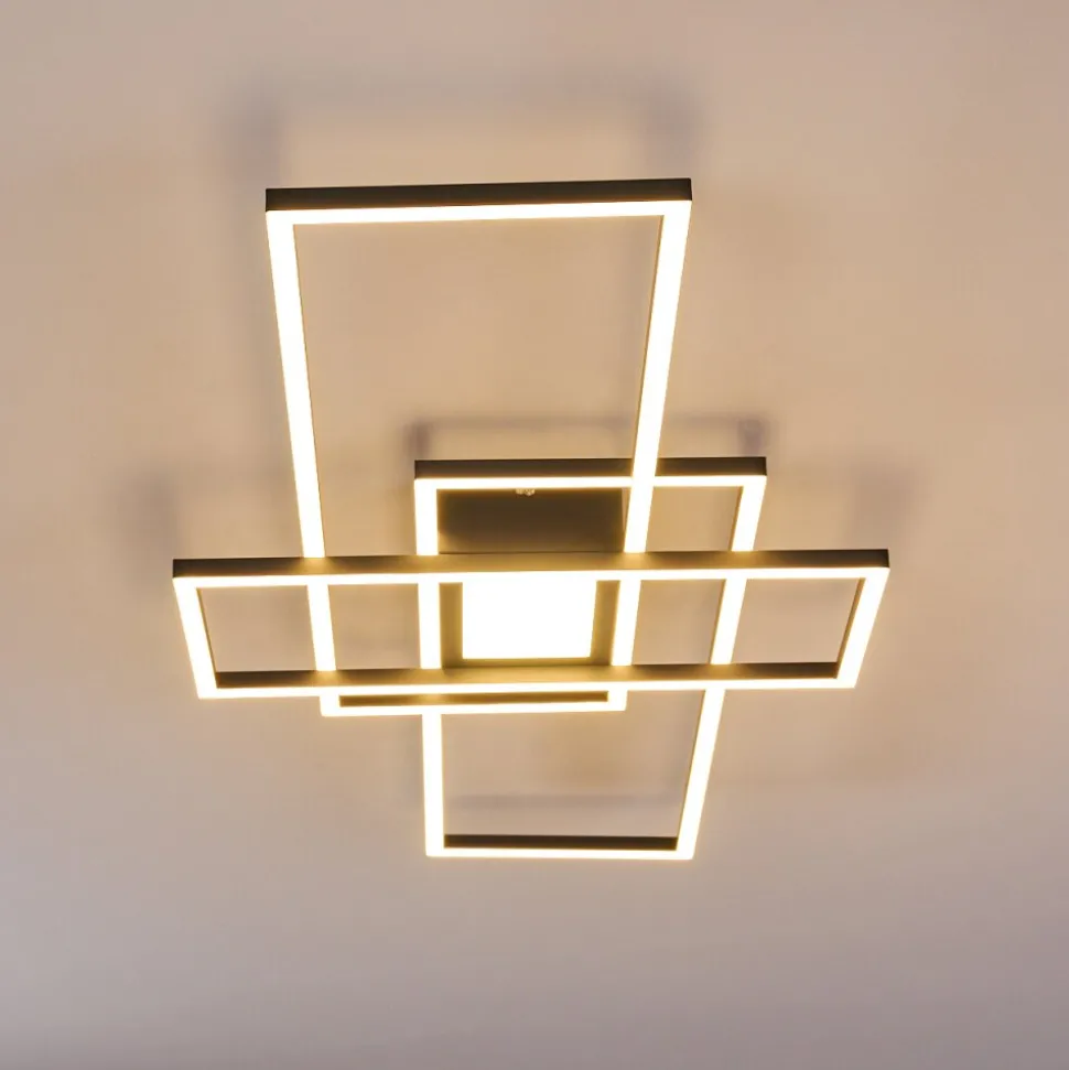 Plafonnier Alsterbro Led Noir, 1 Lumiere