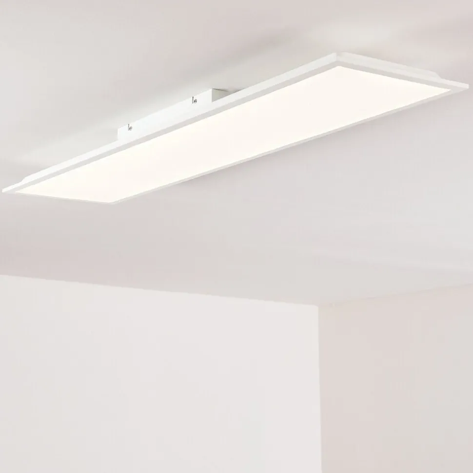 Plafonnier Antria Led Blanc, 1 Lumiere