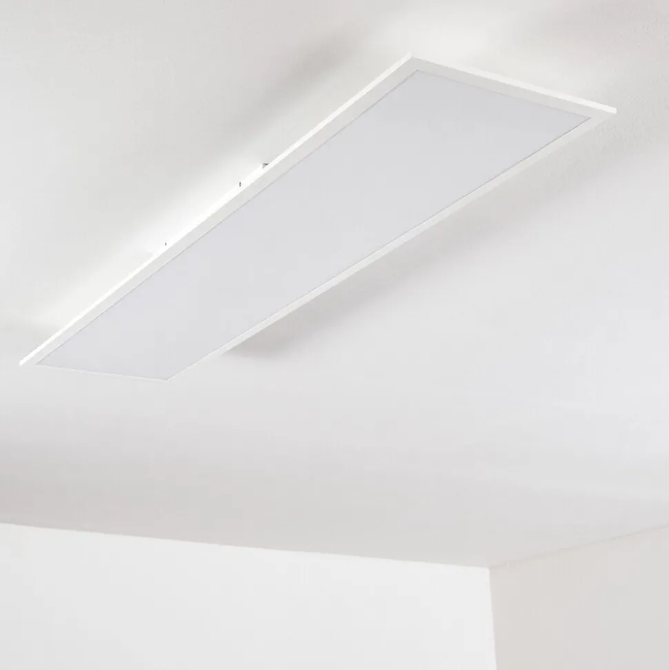 Plafonnier Antria Led Blanc, 1 Lumiere