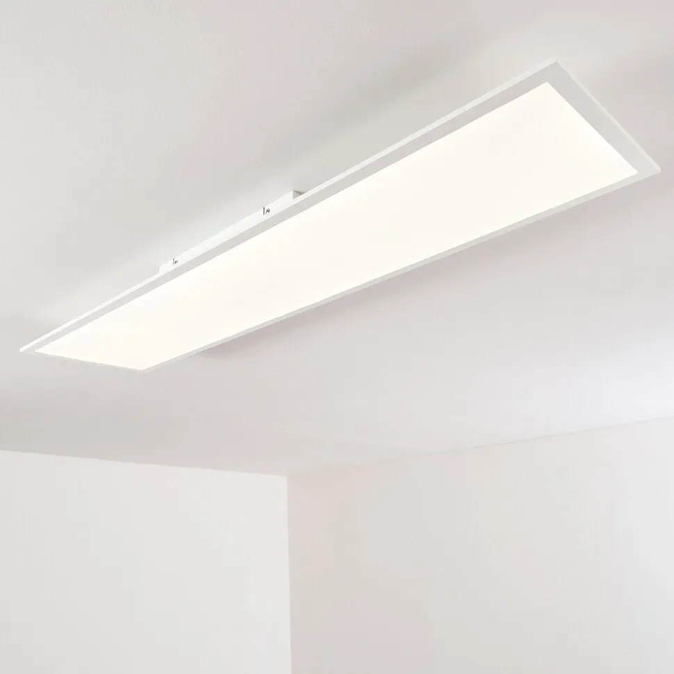 Plafonnier Antria Led Blanc, 1 Lumiere