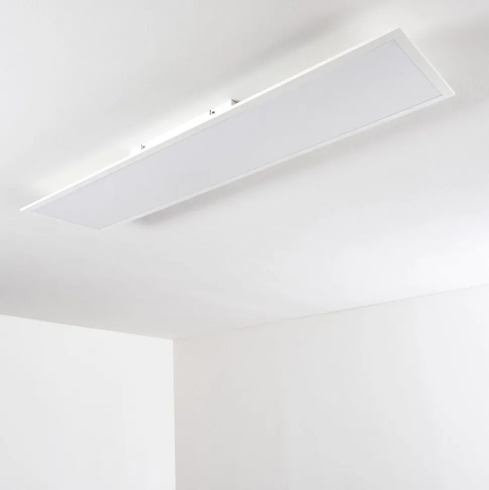 Plafonnier Antria Led Blanc, 1 Lumiere