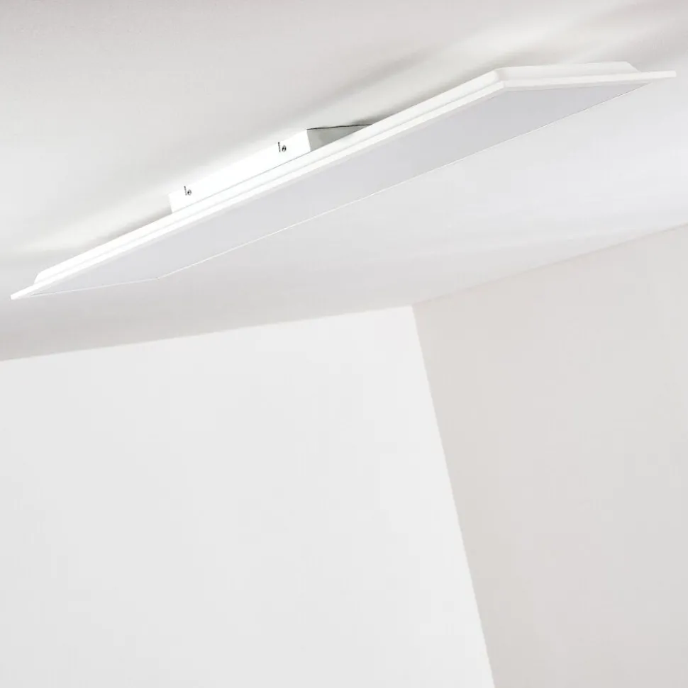 Plafonnier Antria Led Blanc, 1 Lumiere
