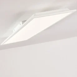 Plafonnier Antria Led Blanc, 1 Lumiere