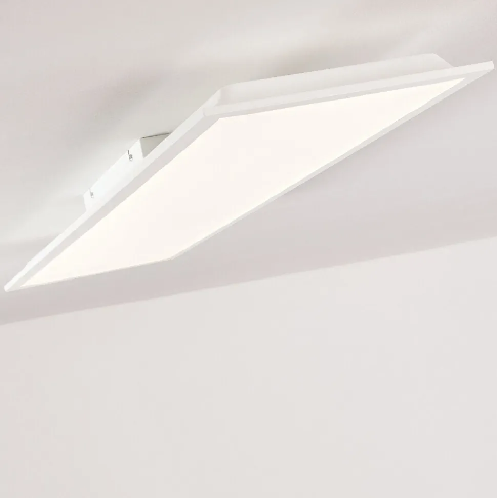 Plafonnier Antria Led Blanc, 1 Lumiere