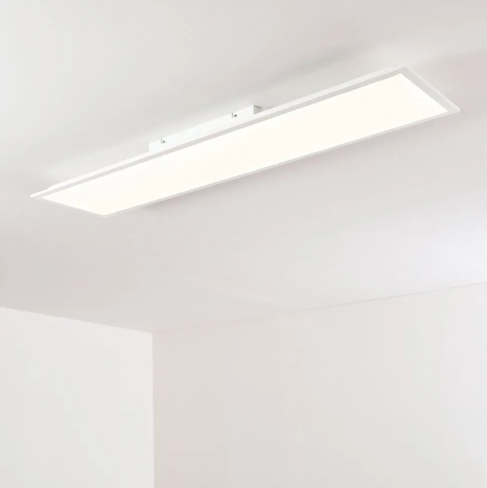 Plafonnier Antria Led Blanc, 1 Lumiere