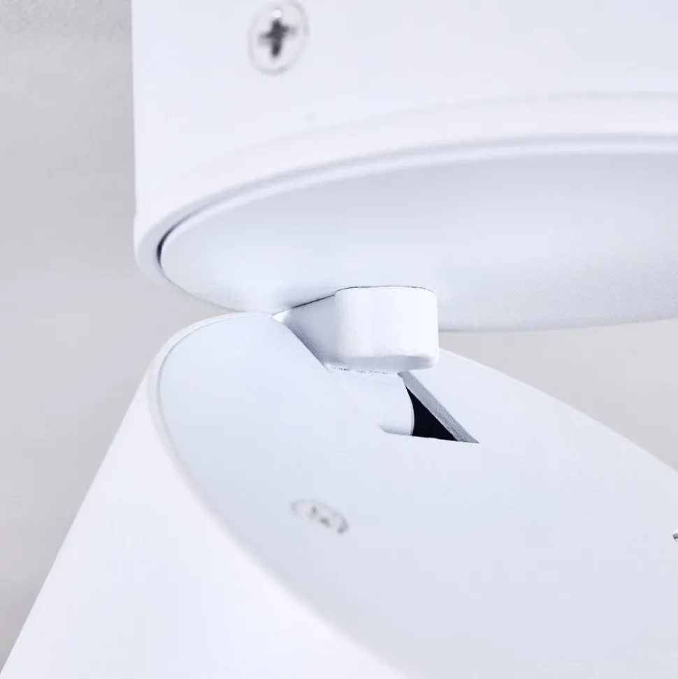 Plafonnier Appleton Led Blanc, 1 Lumiere