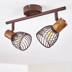 Plafonnier Arjen Rouille, 2 Lumieres