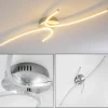 Plafonnier Askim Led Argente, 1 Lumiere
