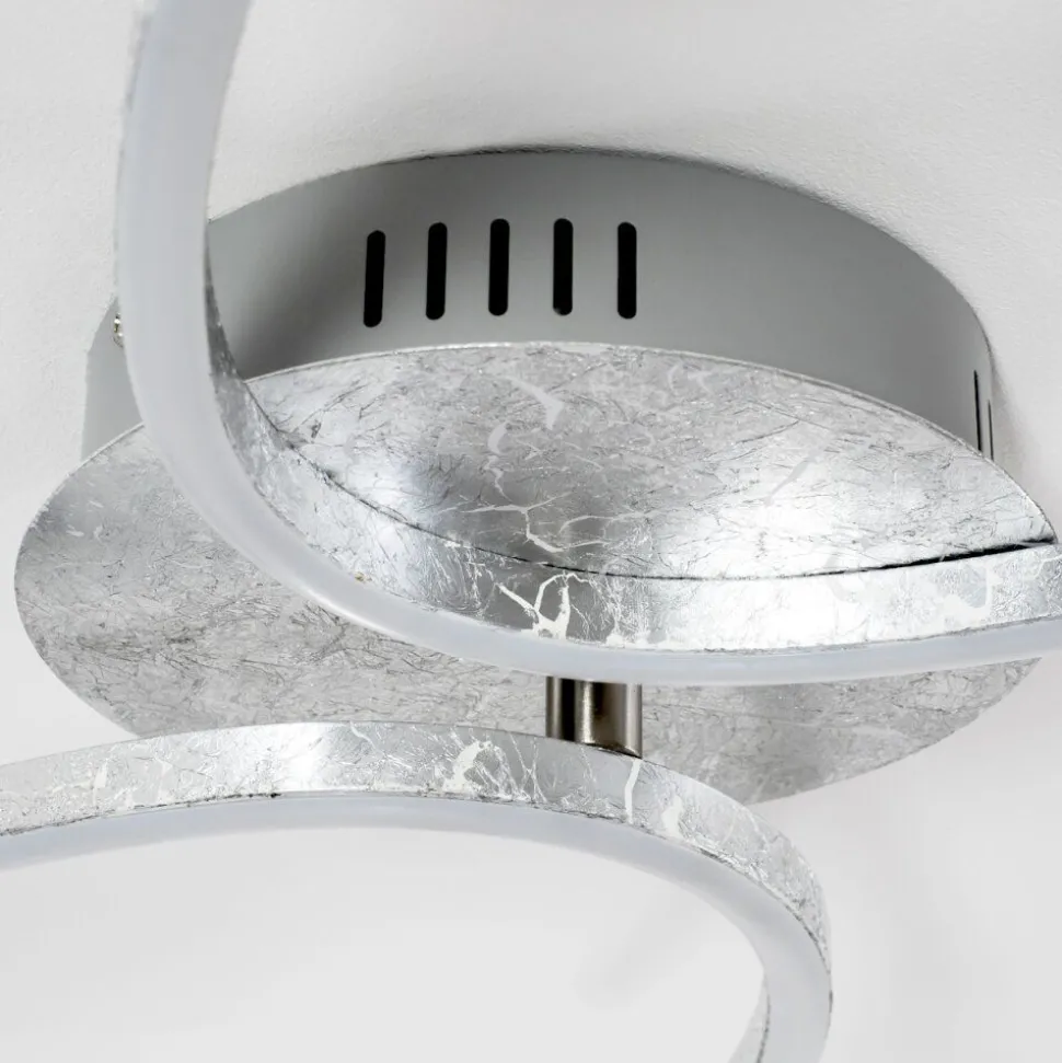 Plafonnier Askim Led Argente, 1 Lumiere