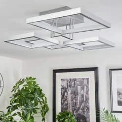 Plafonnier Bacolod Led Aluminium, 1 Lumiere