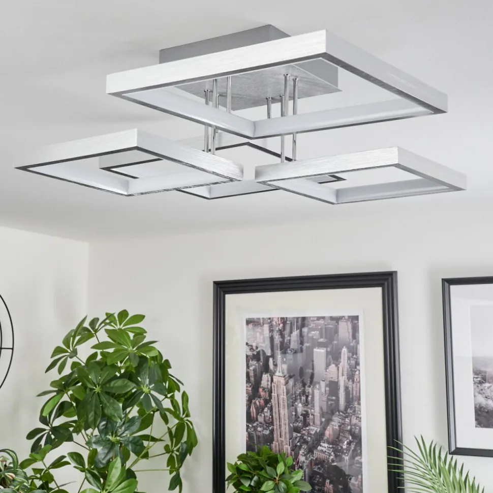 Plafonnier Bacolod Led Aluminium, 1 Lumiere