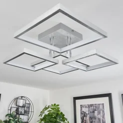 Plafonnier Bacolod Led Aluminium, 1 Lumiere