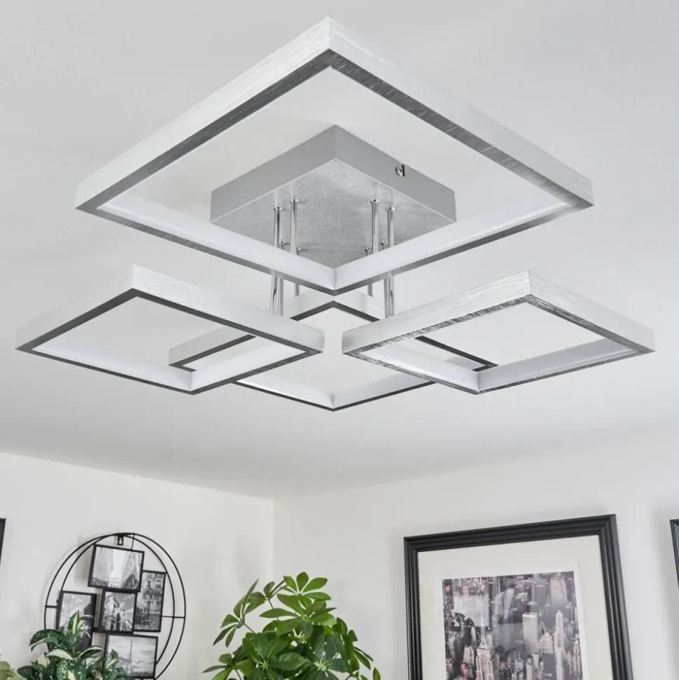 Plafonnier Bacolod Led Aluminium, 1 Lumiere