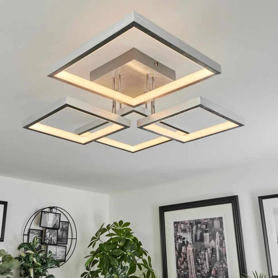 Plafonnier Bacolod Led Aluminium, 1 Lumiere