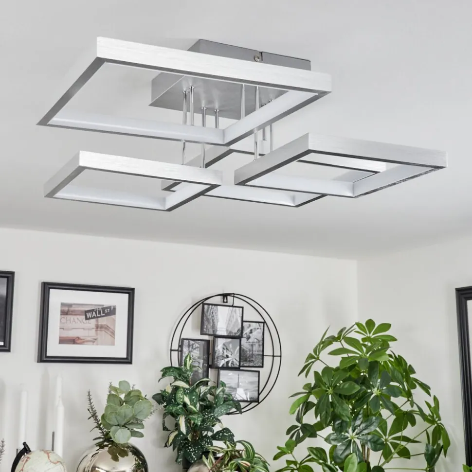 Plafonnier Bacolod Led Aluminium, 1 Lumiere