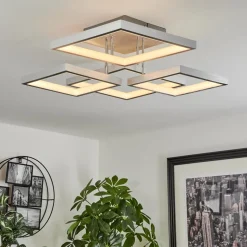Plafonnier Bacolod Led Aluminium, 1 Lumiere