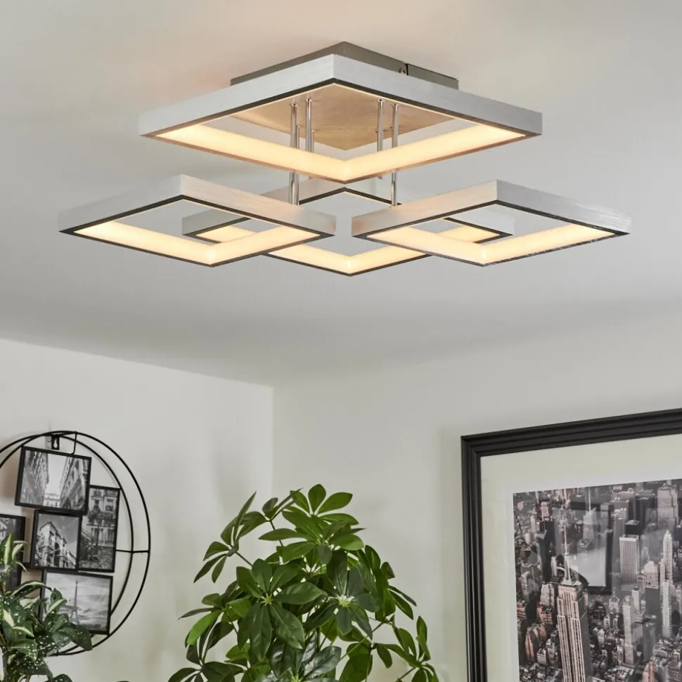 Plafonnier Bacolod Led Aluminium, 1 Lumiere