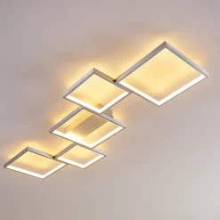 Plafonnier Bacolod Led Aluminium, 1 Lumiere