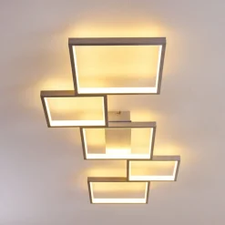 Plafonnier Bacolod Led Aluminium, 1 Lumiere