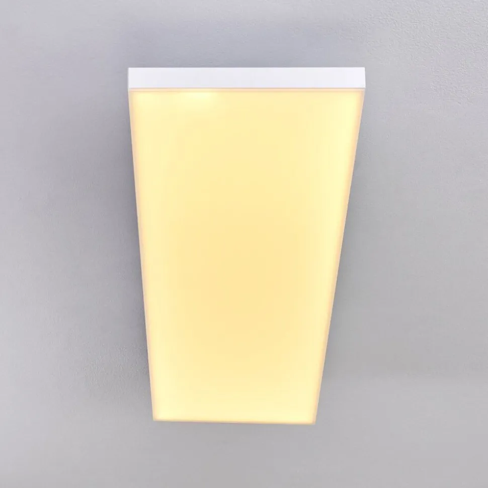 Plafonnier Bankura Led Blanc, 1 Lumiere, Telecommandes
