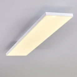 Plafonnier Bankura Led Blanc, 1 Lumiere, Telecommandes