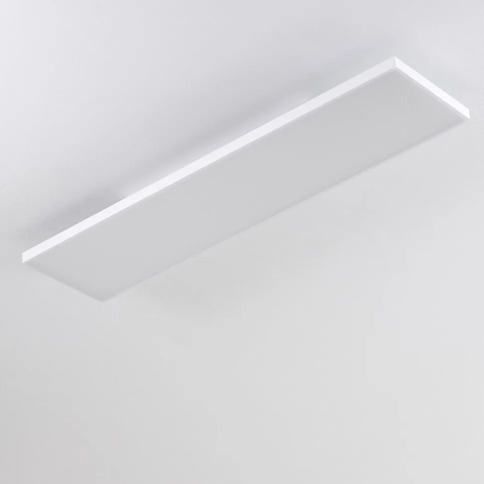 Plafonnier Bankura Led Blanc, 1 Lumiere, Telecommandes