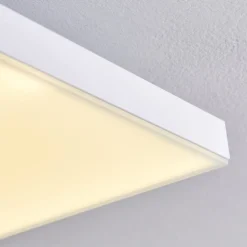 Plafonnier Bankura Led Blanc, 1 Lumiere, Telecommandes