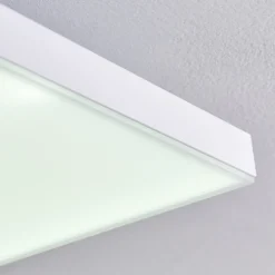 Plafonnier Bankura Led Blanc, 1 Lumiere, Telecommandes